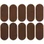 Vorel Selbstklebende Möbelgleiter 20 x 45 mm 10 Stück / Möbelgleiter / selbstklebend