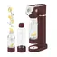 BERLINGERHAUS Sodabar Leonardo Kollektion / Wassersprudler / 2 Flaschen pro Packung