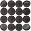 Vorel Möbelgleiter mit Nagel 17 mm / Möbelgleiter / 16 Stück / Kunststoff mit Filz