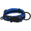 ACTIVE DOG Halsband, flauschig, XL, blau / Nylon / Reflektierende Elemente / 3,8 x 44-70 cm