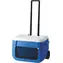 Coleman 50QT Poly-Lite Kühlbox mit Rollen, blau/weiß / Volumen 46 l / Isoliert bis zu 3 Tage
