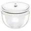 Zwilling Fresh&Save Glas-Starterset / 2 Vakuumierbehälter / Glas / 1,75 l und 4 l / 18 und 24 cm