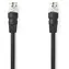 Nedis BNC-Videokabel schwarz / Videokabel / BNC - BNC / 75 Ohm / 5 m / PVC