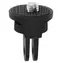 Puluz-Halterung mit verstellbarem 1/4"-Gewinde, schwarz / Action-Kamerahalterung / 360°-Drehung / ABS
