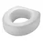 MSV SAFE weiß / Erhöhter Toilettenaufsatz / LDPE / Höhe 15,6 cm