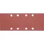 Graphite Schleifpapier 93 x 230 mm K120 / Schleifpapier / Körnung K120 / Abmessungen 93 x 230 mm / perforiert / 5 Stück