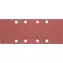 Graphite Schleifpapier 93 x 230 mm K240 / Schleifpapier / Körnung K240 / mit Löchern / 5 Stück