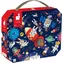 JANOD Puzzle im Koffer Rakete im Weltraum / 54 Teile / 50 x 40 cm