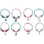 JANOD Kreatives Armband-Set zum Wohlfühlen / Armband-Bastelset / Perlen, Anhänger / 8 Armbänder
