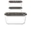 OUTDOORCHEF Easy BBQVAC Vakuumiergerät-Set / 3-teilig / 500 und 1500 ml / -18 bis 350 °C