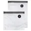 Outdoorchef Easy BBQVAC Vakuumbeutel mit Reißverschluss / Vakuumbeutel / 20 Stück (10 x L, 10 x XL) / 150 µm