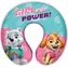 Paw Patrol Mädchenkissen für Kinder / Reisekissen mit Paw Patrol Motiv / Durchmesser 21 cm