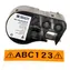 BRADY Klebeband M410/BMP41/M510/BMP51/BMP53/M511 schwarz-orange / Kabelmarkierungsband / Vinyl / 2,54 cm