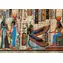 Grafik-Puzzle Papyrus und Hieroglyphen / 1000 Teile / 69 × 47,8 cm