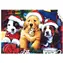 Norimpex Diamantmalerei Welpen zu Weihnachten / 30x40 cm