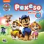 JIRI MODELS Pexeso im Notizbuch Paw Patrol 2 / 64 Karten / Schachtel zum Ausschneiden / 4 Blätter zum Ausmalen