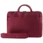 Tucano Darkolor rot / Schmale Laptoptasche / 13"-14" / 6 l / recyceltes Material