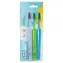 TePe Colour Select Weiche Zahnbürste, 3 Stück