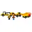 2KIDS TOYS Baumaschinen-Set mit Figuren / ab 3 Jahren