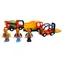 2KIDS TOYS Baustellenfahrzeug-Set mit Figuren / Baumaschinen / 3 Fahrzeuge + 3 Figuren / ab 3 Jahren