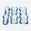 Spokey SENTINEL blau / Rollschuhschoner / 3-teiliges Set / Größe L