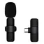 Kabelloses USB-C-Lavalier-Mikrofon / Mikrofon / Mit Batterie