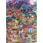 HEYE Puzzle Happy Town: Guten Abend / 1000 Teile / 50 x 70 cm