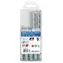 Alpen-Maykestag F4 MB5 SDS+ / Beton- und Mauerwerksbohrer-Set / 5-6x110 mm / 6-8-10x160 mm