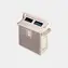 Mondo Lautsprecher, mittelgrau-beige / Tragbarer Lautsprecher / Bluetooth