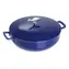 Staub Fischsuppentopf aus Gusseisen 40510-326-0 blau / 28 cm / 4,6 l
