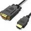 Benfei HDMI-VGA-Kabel, schwarz / Kabel / 1,8 m