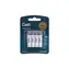Geti Batterie AAA (LR03) / Alkaline / 1,5 V / 4 Stück / Blisterverpackung