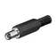 OEM DC -Stecker, koaxial, 5,5 x 2,1 mm / Stecker / für Kabel / Länge 9 mm