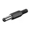OEM DC -Stecker, koaxial, 5,5 x 2,5 mm / Stecker / Für Kabel / 14 mm