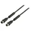 Valueline Koaxialkabel schwarz / Kabel / IEC (Koax) Stecker - Buchse / 5 m / 100 dB