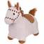 JOKOMISIADA Plüsch-Babywippe Pferd beige / Babywippe / 52 x 61 x 17 cm / Tragkraft 30 kg