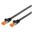 SCONN Outdoor Cat.6a S/FTP schwarz / Patchkabel / 40 m