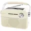 Soundmaster TR480BE weiß / Radio / FM/UKW / Solarbetrieb / Batterie