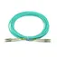 BlueOptics LC/LC aqua / Optisches Patchkabel / 3 m / Multimode OM3 50/125 / Duplex