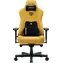 Anda Seat Kaiser 3E XL leuchtend gelb / Gaming-Stuhl / Stoffbezug