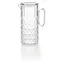 Guzzini VANITY klar / Kanne mit Deckel / 1750 ml / aus biobasiertem Acrylglas