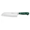 Wüsthof CLASSIC COLOUR Rosmarin / Santokumesser / Hohlschliff / 17 cm / 58 HRC