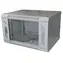 Lexi-net Wandrack 19" 6U 600x450 grau / Wandrack / Tragfähigkeit 60 kg / ausgeklappt