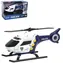 WIKY Polizeihubschrauber / 17 cm / Batteriebetrieben / Licht und Sound / ab 3 Jahren