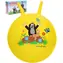 WIKY Hüpfball Mole 40 cm gelb / Hüpfball / Gummi / Belastbarkeit 50 kg / ab 3 Jahren
