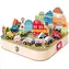 Woody Train City im Koffer / 55 Teile / ab 3 Jahren