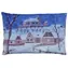 MORAVIAN CENTRAL OFFICE Kissen Josef Lada Stille Nacht / 45 x 30 cm / Mikrovelours