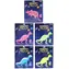 WIKY Aufkleber Dinosaurier, leuchtend im Dunkeln / Wandaufkleber / 2 Stück / Phosphoreszierend
