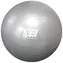 KUBIsport Giant 85 cm silber / Gymnastikball / Belastbarkeit 150 kg / Höhe 180-195 cm