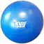 KUBIsport Giant 85 cm blau / Gymnastikball / Belastbarkeit 150 kg / Höhe 180-195 cm